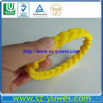 Supply All Kinds Of Fashion Accessory, Silicone Weave Bracelet